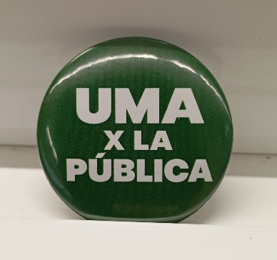 Chapa verde UMA x la Pública